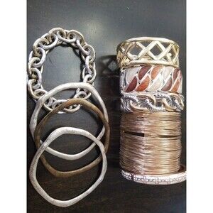 9 pieces bracelets and bangles lot